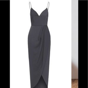 Shona Joy Cocktail draped dress